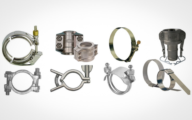 photo of industrial clamps