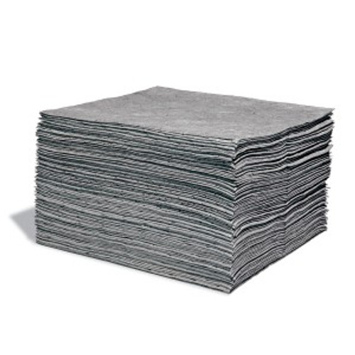 photo of a stack of spilltech cloth in gray