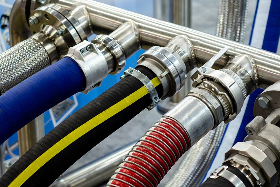photo of different hose types